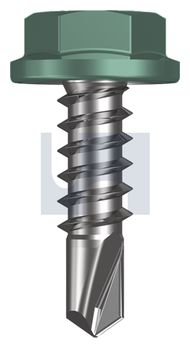 METAL SDS FLANGED HEX HEAD CL4 WI MET FLG HX:10-16X 16 thumbnail 3