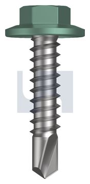 METAL SDS FLANGED HEX HEAD CL4 WI MET FLG HX:12-14X 25 thumbnail 3