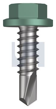 METAL SDS FLANGED HEX HEAD CL4 WI MET FLG HX:14-14X 22 thumbnail 3