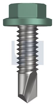 METAL SDS FLANGED HEX HEAD CL4 WI MET FLG HX:14-20X 22 thumbnail 3