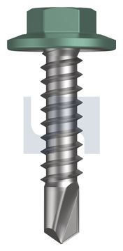 METAL SDS 5/16AF FLANGED HEX CL4 WI MET 5/16AF HX:14-14X 22 thumbnail 3