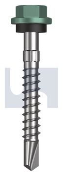 METAL SDS HEX HEAD + WASHER CL4 WI MET SEAL HX S:14-10X 50 thumbnail 3