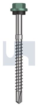 METAL SDS HEX HEAD + WASHER CL4 WI MET SEAL HX S:14-10X 75 thumbnail 3