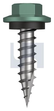 TYPE 17 HEX HEAD + WASHER CL4 WI T17 SEAL HX:12-11X 25 thumbnail 3