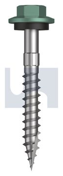 TYPE 17 HEX HEAD + WASHER CL4 WI T17 SEAL HX S:12-11X 45 thumbnail 3