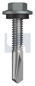s500 SDS HEX HEAD + WASHER CL4 WN S500 SEAL HX:12-24X 32 thumbnail 3
