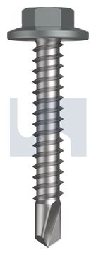 METAL SDS FLANGED HEX HEAD CL3 WN MET FLG HX:12-14X 35 thumbnail 3