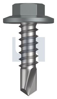 METAL SDS FLANGED HEX HEAD CL4 WN MET FLG HX:12-14X 20 thumbnail 3