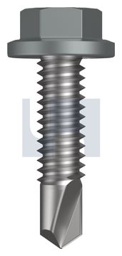 METAL SDS FLANGED HEX HEAD CL4 WN MET FLG HX:14-20X 25 thumbnail 3