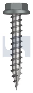 TYPE 17 FLANGED HEX HEAD CL4 WN T17 FLG HX:10-12X 30 thumbnail 3