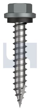 TYPE 17 HEX HEAD + WASHER CL4 WN T17 SEAL HX:14-10X 40 thumbnail 3