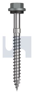 TYPE 17 HEX HEAD + WASHER CL4 WN T17 SEAL HX S:14-10X 65 thumbnail 3