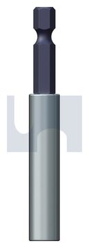 INSERT BIT HOLDER DRIVE BIT HOLDER SLV: 1/4 X 75 thumbnail 3