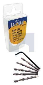 EZ DRILL BIT REPLACEMENT EZ BIT REPLACE 5XBIT 1XKEY:#10 thumbnail 3