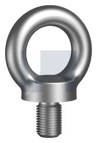 LIFTING EYE BOLT ZP C15E DIN580 EYEBOLT: M16 thumbnail 3