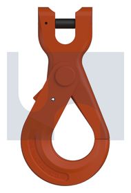 SAFETY HOOK WITH CLEVIS GR100 CLEVIS SAFETY HOOK: 13MM thumbnail 3