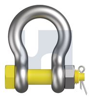 LIFTING BOW SHACKLE SAFETY PIN HDG GRS HEC2741 BOW SAFE: 13MM thumbnail 3