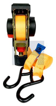 RATCHET TIE RETRACTABLE S HOOK RATCHET RETRACT HK: 25 X 3.5M thumbnail 3