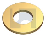 FLAT RND WASHER ZYP DIN125A WASHER:M10 thumbnail 3