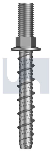 XBOLT PRO- VERT HANG FLNG STUD Z/P E1SF FEX VERT XBOLT:M10X40 thumbnail 4