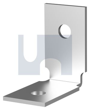 BRACKET ANGLE HEAVY DUTY ANGLE BKT H/D: M10  60X 60X 35 thumbnail 4