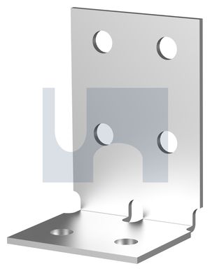 BRACKET ANGLE HEAVY DUTY ANGLE BKT H/D: M10  60X100X 70 thumbnail 4