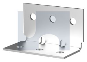 BRACKET ANGLE HEAVY DUTY ANGLE BKT H/D: M10  60X 60X105 thumbnail 4