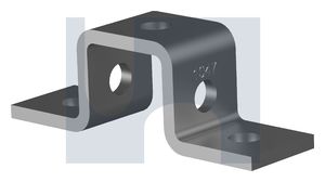 U BRACKET ANGLE FITTING 5 HOLE HDG ANGLE FITTING 1047: M12 thumbnail 4