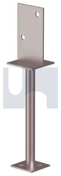POST SUPPORT H/DUTY T STIRRUP ROD STEM:  90 X  450 thumbnail 4