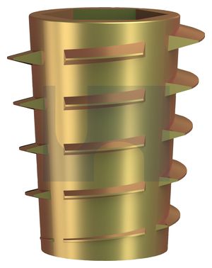 HEX TIMBER INSERT NUT NO FLANG ZYP NF HEX INSERT NUT:M6  X 13 thumbnail 4