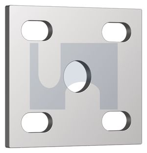 FISH PLATE FOR 40mm-50mm AXLE HDG FISH PLT SLOT 5:90X100X6 thumbnail 4