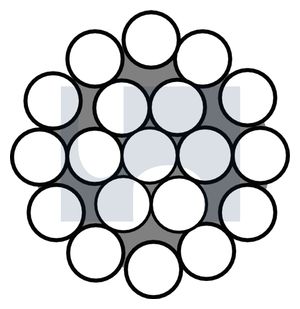 WIRE ROPE 1x19 316 W/ROPE: 1 X 19 X 10.0 305M thumbnail 4