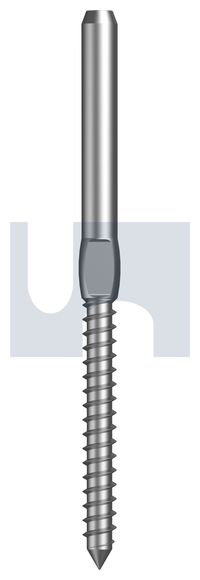 TERMINAL SWAGE LAG SCREW 316 T/SWG R/H LAG SCRW: 3.2 thumbnail 4
