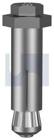 HBS-BOLT HEX - BLIND INSTALL A4-70 HBS BOLT HEX: M10 X  55 thumbnail 4