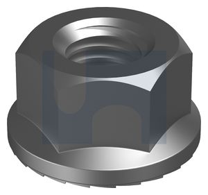 CABLE TRAY FLANGE HEX NUT HDG CABLE TRAY NUT: M10 thumbnail 4