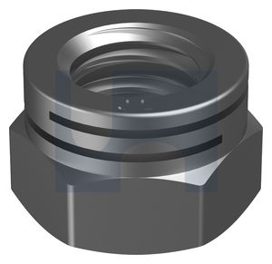 ESL DUAL SLOT SELF LOCK NUT A4-80 S400 ESL NUT: M8 thumbnail 4