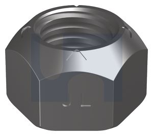 GSL CONE LOCK HEX NUT A4-80 ISO7042 GSL NUT: M16 thumbnail 4