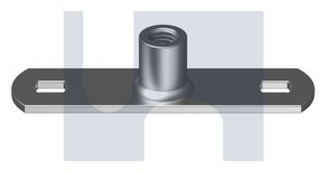 MOUNTING PLATE CENTRE NUT Z/P MOUNT PLATE CENTRE NUT:M12 thumbnail 4