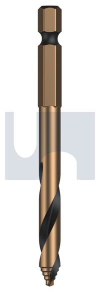 IMPACT STEP TIP DRILL BIT EDGE STEP TIP IMP:   6.5 X  81 thumbnail 4