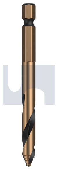 IMPACT STEP TIP DRILL BIT EDGE STEP TIP IMP:   6.8 X  83 thumbnail 4