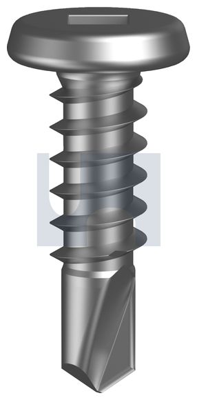 METAL SDS FLAT HEAD 304 MET FLAT SQ: 10-16X 16 thumbnail 4