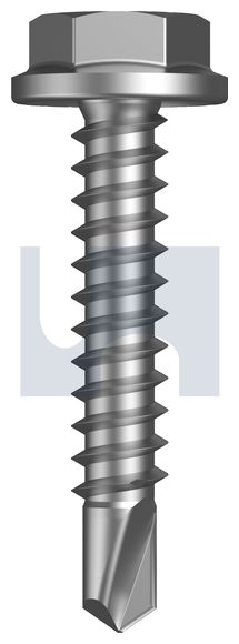 METAL SDS FLANGED HEX HEAD 550 MET FLG HX: 10-16X 25 thumbnail 4