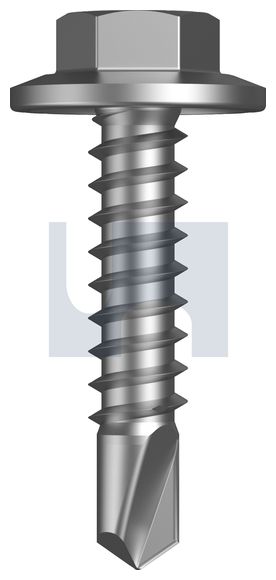 METAL SDS FLANGED HEX HEAD 550 MET FLG HX: 12-14X 25 thumbnail 4