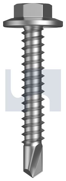 METAL SDS FLANGED HEX HEAD 550 MET FLG HX: 12-14X 35 thumbnail 4