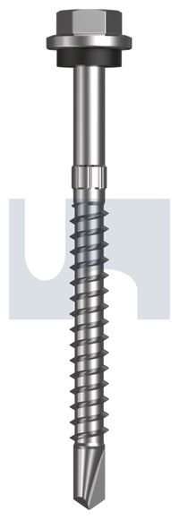 METAL SDS HEX HEAD + WASHER CL4 BG MET SEAL HX S:14-10X 75 thumbnail 4