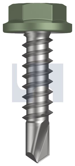 METAL SDS FLANGED HEX HEAD CL4 PE MET FLG HX:10-16X 22 thumbnail 4