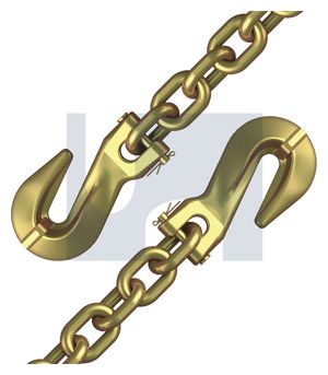 G70 CHAIN WITH GRAB HOOKS ZYP G70 CHAIN 9M 2XGRAB:10MM thumbnail 4
