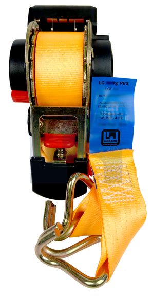 RATCHET TIE RETRACTABLE J HOOK RATCHET RETRACT HK: 38 X 4.0M thumbnail 4