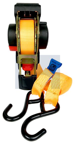 RATCHET TIE RETRACTABLE S HOOK RATCHET RETRACT HK: 25 X 3.5M thumbnail 4