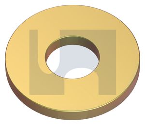 FLAT RND SAMPSON WASHER- THICK ZYP THICK SAMPSON WASHER: 3/8 thumbnail 4